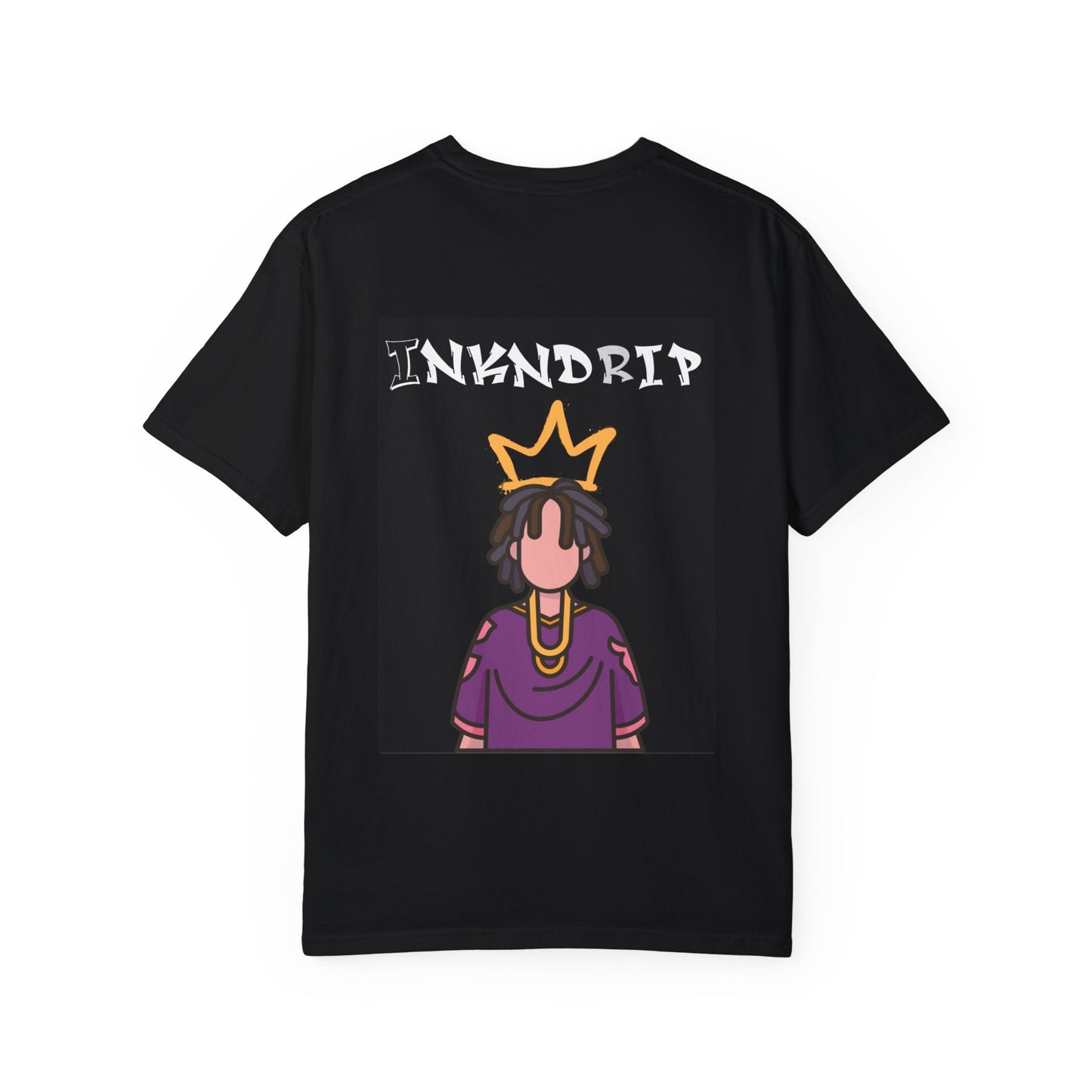 Unisex Garment-Dyed T-Shirt with INNDRIP Design - Stylish & Fun Streetwear